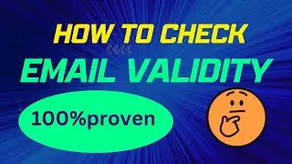 How to check email validity॥১০০% পরীক্ষিত