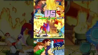 X-Men vs Street Fighter 💥 Insane Combo Madness | Arcade Classic #bestarcadegames #shorts #shortsfee