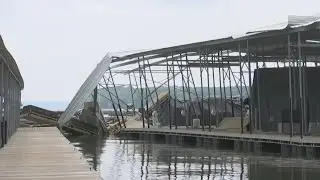 Kuttawa marina damaged by microburst