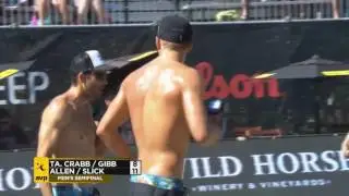 AVP Seattle Open 2017 Men's Semi-Final: Crabb/Gibb vs Allen/Slick