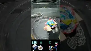 Beyblade Burst Valt B-193 Ultimate Valkyrie vs Lui B-168 Rage Longinus Battle