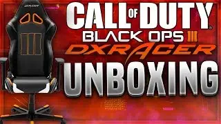 Black Ops 3 SPECIAL EDITION DXRACER Gaming Chair UNBOXING! (BEST GAMING CHAIR)