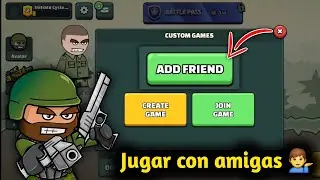 C&oacute;mo a&ntilde;adir amigos y jugar con ellos en Mini Militia | Gu&iacute;a multijugador completa (2025)