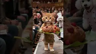 The Little Ginger Cat's Baking Challenge. #heartwarming #cat #entertaininganimals #funnyanimals
