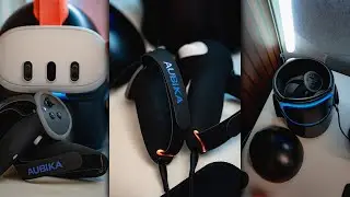 AUBIKA IS #1 FOR QUEST 3 ECO-SYSTEMS! - Rechargable Quest 3 Grips! - Hands On Review!