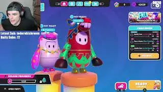 Fallguys and League of Legends w/ Sapnap, Tina & Punz! - Foolish VOD