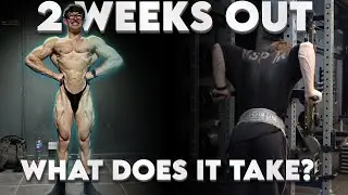 2 Weeks Out | Teen Natural Bodybuilder&rsquo;s Mindset & Upper Session Insight
