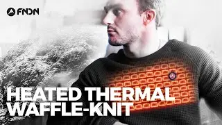 FNDN&trade; Heated Thermal Waffle-Knit Shirt