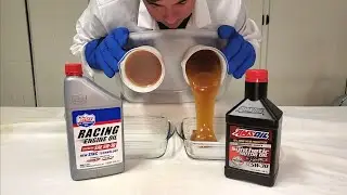 Lucas Synthetic Racing Engine Oil vs AMSOIL 5W-30 Cold Flow Test