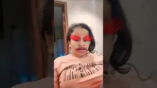 Мы пробуем красные ресницы 😂