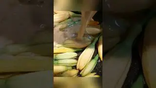 Fancy Omelet with Daylily Buds  🌼🥚 ASMR Cooking #shorts