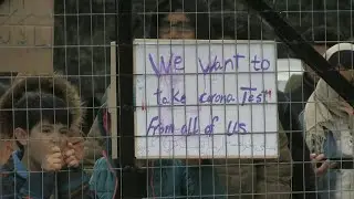 Coronavirus: Migrants protest at Greek camp under virus lockdown | AFP