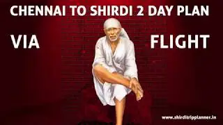 Shirdi Flight Package From Chennai - 2 Days In English - shirditripplanner.in
