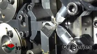 Curved spring W.D 1.6mm｜CNC Compression Spring Machine CF-330｜YHM