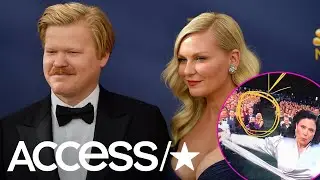 Kirsten Dunst & Jesse Plemons Accidentally Photobombed Alex Borstein's Emmy Win | Access