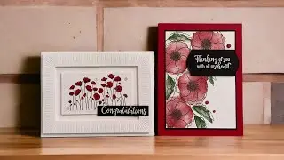 Retiring Favourites - Painted Poppies & Peaceful Moments - stamp set and dies discounted from 4 A&hellip;