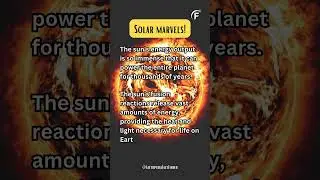 Unleashing the Sun's Power: Endless Energy for Earth 🌞💡#SolarEnergy #RenewablePower #Facts #Shorts