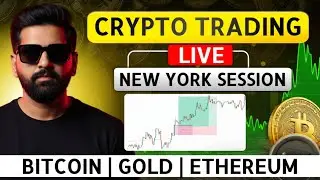 LIVE Crypto Trading | Gold & Bitcoin & Altcoins | (BTC ETH) | live btc trading | crypto trading live