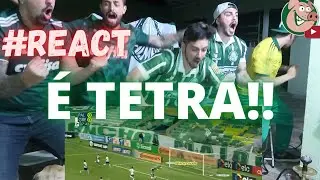 #REACT - PALMEIRAS 2 X 0 Grêmio - É TETRAAAAAA, PALMEIRAS CAMPEÃO!