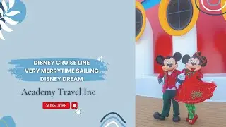 Our First Ever Very Merrytime Disney Cruise on The Disney Dream!