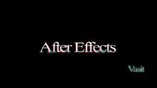 Glitch Text Titles 2 [ #текст #teksty #aftereffects #anime #webdesign #vasit ]
