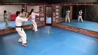 2) Tensho (Rokkishu) kata - side on