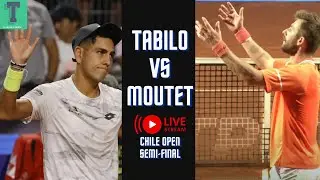 Alejandro Tabilo vs Corentin Moutet &bull; Chile Open semi-final &bull; LIVE WATCHALONG