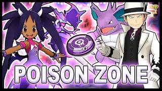 The Monster Poison Comp! 6 Star EX Fall Iris Nuke +| Poison Zone SS Giovanni! | Pokemon Masters EX