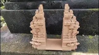 3D PRINT MINIATUR CANDI BENTAR