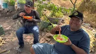 Así se preparan las verduras cocidas al estilo Guadalajara en casa de María Chipotes”