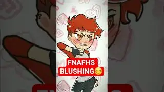 tell me love me too, blushing #meme #fnafhs #remake #fhs #art #edit #fox #golden #shy