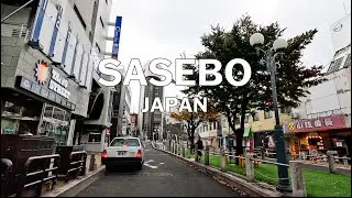 Sasebo, Japan - Driving Tour 4K