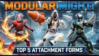 THE WALKING ARSENAL! Top 5 Kamen Rider Attachment Forms Ranked!