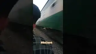 Very Fast Speed 103Up Subak Kharam Rail Car Through Pass Chak Pirana
