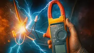 Fluke 376FC AC current with clamp! Learning with @TechTrainSolutionsPA 