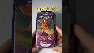 I open a Disney Lorcana Starter Deck