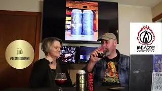 #bestbeerisinME .. Beer Review #12 .. Blaze Brewing  - Double Bailey Boy - Coffee Imperial Brown Ale