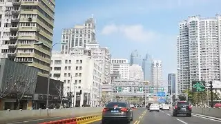 Heading to Shanghai City Central | Shanghai Motorway & Elevated Expressway | Places in China