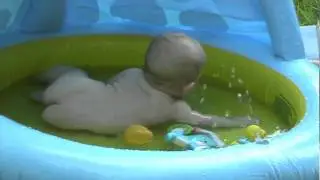 1st time hippo pool part 2