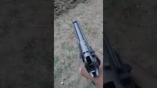 Pueba de tiro con cartucho 9mm recalzado