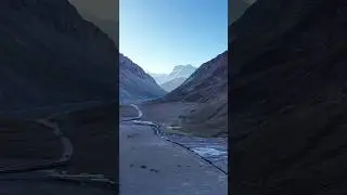 Andes Mountains via drone