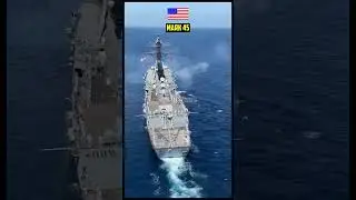 Mark 45 vs AK-130 : Which Naval Gun System Is Superior? #shorts