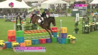 Ros Canter and Allstar B Show Jumping #ERMeventing 2016 Leg 2 Bramham