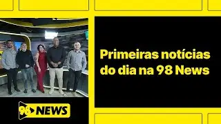 98 NEWS - AO VIVO - MANH&Atilde; DE 08/10/2025