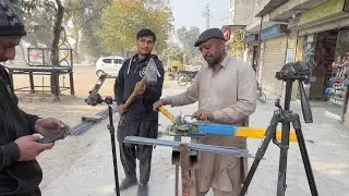 Skilled Hands in Action | Steel Fixers Cutting & Bending Rebars