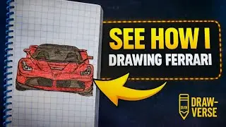 SEE HOW I DRAWING FERRARI || CARS DRAWINGS P.2