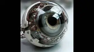 Half‑Human, All‑Robot Eye by KlingAI x TopazEye! 🤖👁️