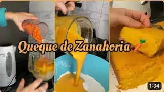 Queque de zanahoria en casa 🏠 🥕