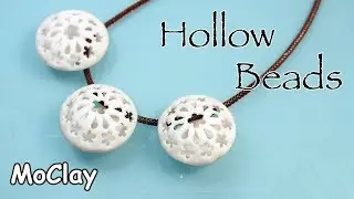 DIY Hollow beads - Polymer clay tutorial