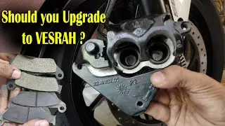 DOMINAR | VESRAH BRAKE PAD COMPLETE INSTALLATION | TIPS AND TRICKS | DIY